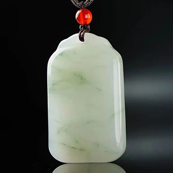 Quartzite jade pendant-224